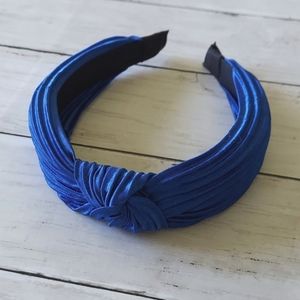 Pleated Topknot Headband